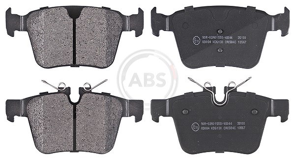 Bremsbelagsatz für Verschleißwarnanzeige 16,2 mm A.B.S. für u.a. VOLVO XC60 - Bild 4