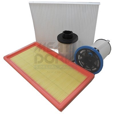 Meat & Doria Filter-Satz [Hersteller-Nr. FKFIA042] für Chevrolet, Alfa Romeo, Chrysler, Citroën, Opel, Ford, Suzuki, Vauxhall, Lancia, Jeep