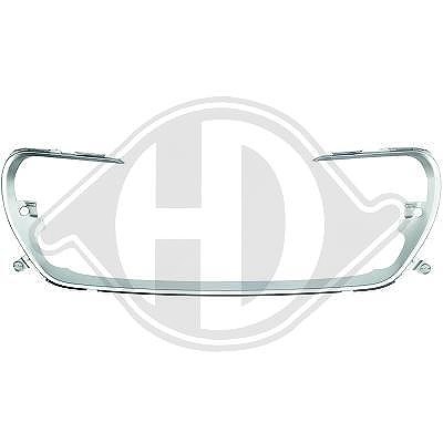 Diederichs Zier-/Schutzleiste, Stoßfänger [Hersteller-Nr. 4235147] für Peugeot