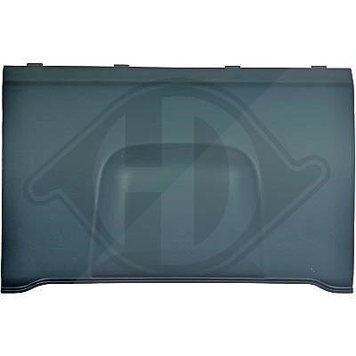 Diederichs Stoßfängerabdeckung, Anhängevorrichtung [Hersteller-Nr. 1690166] für Mercedes-Benz