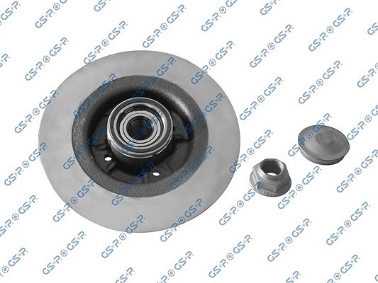 Gsp 1x Bremsscheibe [Hersteller-Nr. 9230140K] für Renault