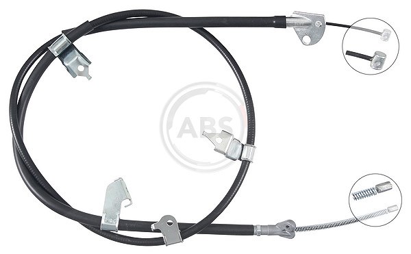 A.b.s. Seilzug, Feststellbremse [Hersteller-Nr. K17630] für Toyota