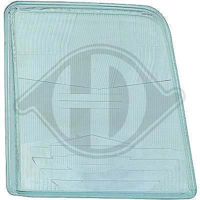 Diederichs Streuscheibe, Hauptscheinwerfer [Hersteller-Nr. 2280087] für VW