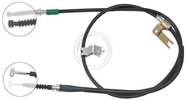 A.b.s. 1x Handbremsseil Scheibenbremse Hinterachse [Hersteller-Nr. K14658] für Mazda