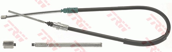 Trw Seilzug, Feststellbremse [Hersteller-Nr. GCH566] für Peugeot