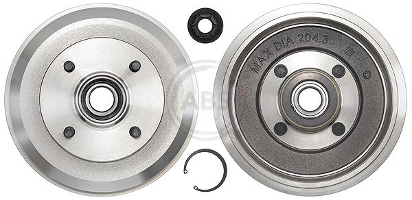 A.b.s. 1x Bremstrommel [Hersteller-Nr. 7178-SC] für Ford