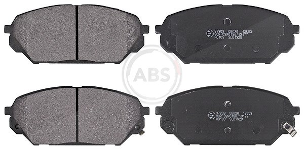 A.b.s. Bremsbelagsatz, Scheibenbremse [Hersteller-Nr. 37809] für Hyundai