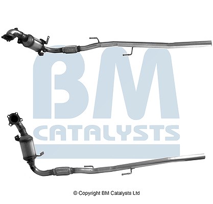 Bm Catalysts Katalysator [Hersteller-Nr. BM91721H] für Audi, VW, Seat, Skoda