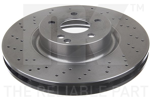 Nk 1x Bremsscheibe [Hersteller-Nr. 2033119] für Mercedes-Benz