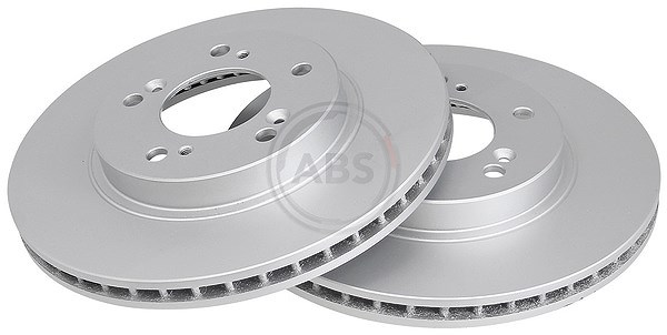 2x Bremsscheibe belüftet 16588 A.B.S. für HONDA SHUTTLE LEGEND III PRELUDE V - Bild 4