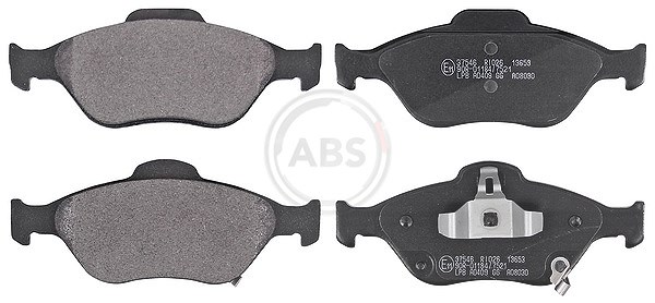 A.b.s. Bremsbelagsatz, Scheibenbremse [Hersteller-Nr. 37546] für Daihatsu, Toyota