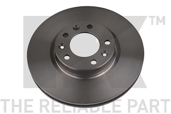 Nk Bremsscheibe Vorderachse belüftet [Hersteller-Nr. 201956] für Toyota, Peugeot, Citroën, Vauxhall, Opel
