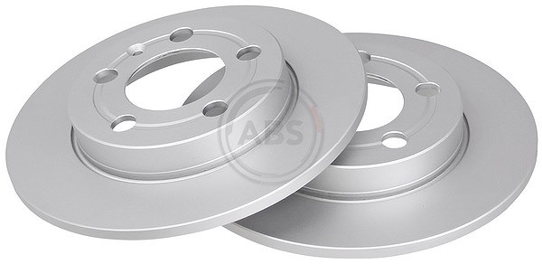 A.b.s. Bremsscheibe Hinterachse Voll [Hersteller-Nr. 17009] für Audi, VW, Skoda