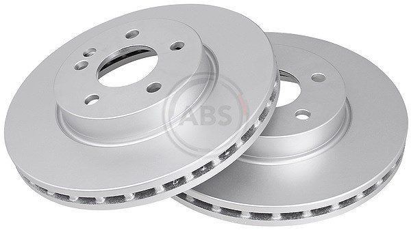 A.b.s. Bremsscheibe Vorderachse Belüftet [Hersteller-Nr. 17569] für Mercedes-Benz