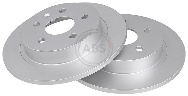 A.b.s. Bremsscheibe Hinterachse Voll [Hersteller-Nr. 17991] für Chevrolet, Vauxhall, Opel, Saab