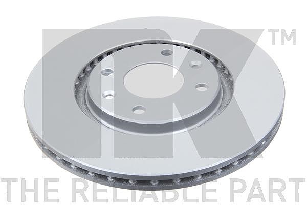 Nk 1x Bremsscheibe [Hersteller-Nr. 311919] für Peugeot, Citroën