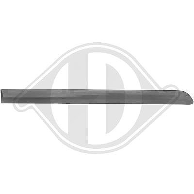Diederichs Zier-/Schutzleiste, Tür [Hersteller-Nr. 2214522] für VW