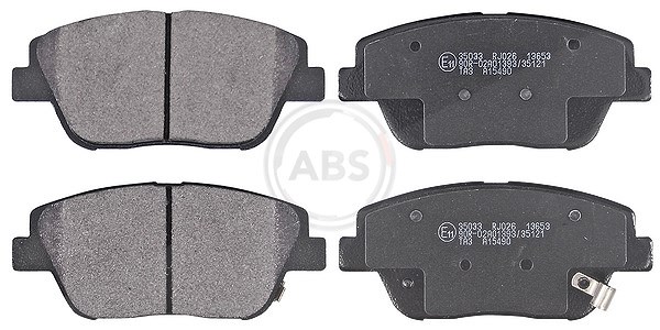 A.b.s. Bremsbelagsatz, Scheibenbremse [Hersteller-Nr. 35033] für Hyundai, Kia
