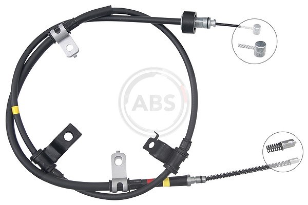 A.b.s. Seilzug, Feststellbremse [Hersteller-Nr. K17507] für Hyundai