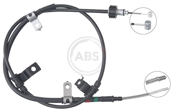 A.b.s. Seilzug, Feststellbremse [Hersteller-Nr. K17505] für Hyundai