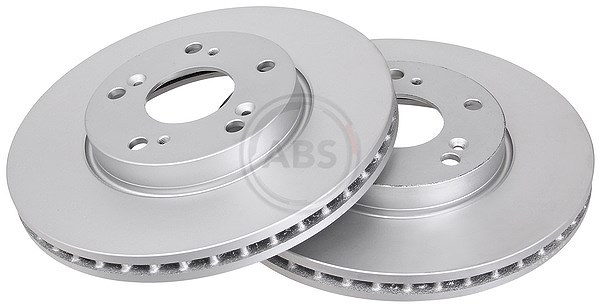 A.b.s. Bremsscheibe Vorderachse Belüftet [Hersteller-Nr. 17468] für Honda