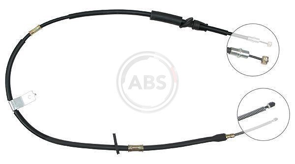 A.b.s. Seilzug, Feststellbremse [Hersteller-Nr. K14037] für Hyundai