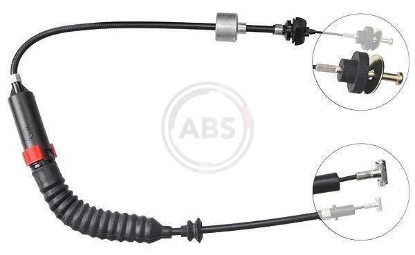 A.b.s. Seilzug, Kupplungsbetätigung [Hersteller-Nr. K26200] für VW, Seat