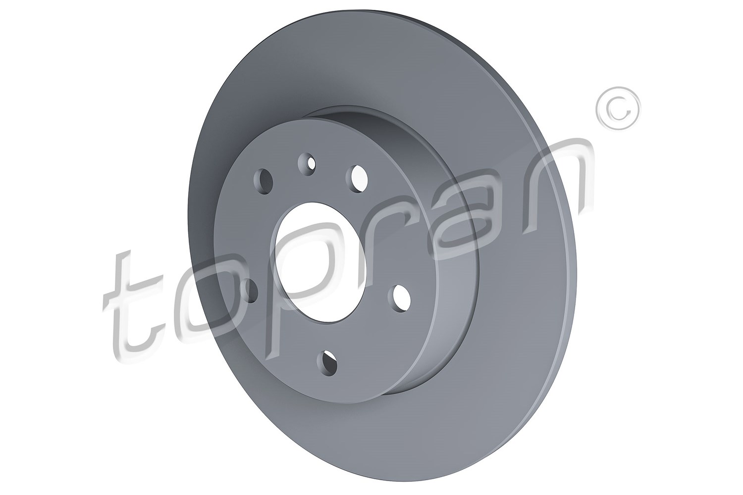 Topran Bremsscheibe Hinterachse Voll [Hersteller-Nr. 205526] für Vauxhall, Opel