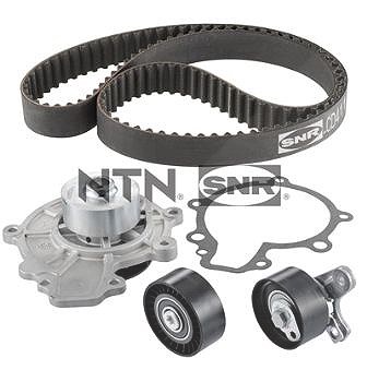Snr Wasserpumpe + Zahnriemensatz [Hersteller-Nr. KDP453.350] für Vauxhall, Chevrolet, Opel