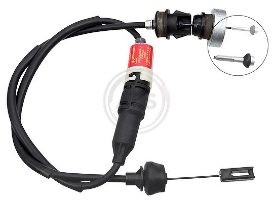 A.b.s. Seilzug, Kupplungsbetätigung [Hersteller-Nr. K28003] für Peugeot