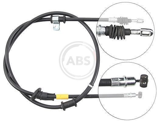 A.b.s. 1x Handbremsseil Scheibenbremse Hinterachse [Hersteller-Nr. K14747] für Mitsubishi