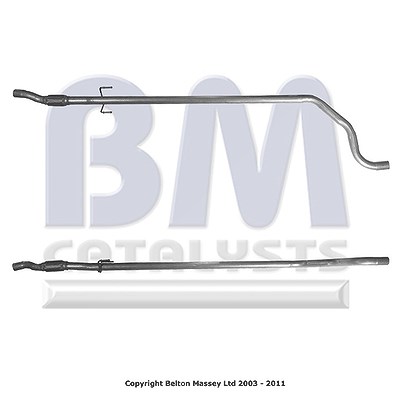 Bm Catalysts Abgasrohr [Hersteller-Nr. BM50504] für Fiat