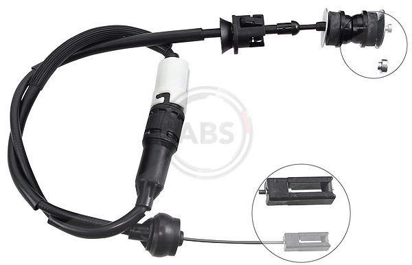 A.b.s. Seilzug, Kupplungsbetätigung [Hersteller-Nr. K28120] für Peugeot