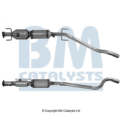 Bm Catalysts Ruß-/Partikelfilter, Abgasanlage [Hersteller-Nr. BM11076HP] für Vauxhall, Opel