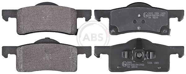 A.b.s. Bremsbelagsatz, Scheibenbremse [Hersteller-Nr. 38935] für Ford Usa