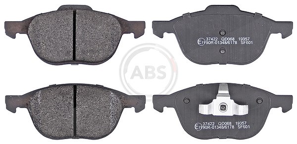 A.b.s. Bremsbeläge vorne (Satz) [Hersteller-Nr. 37422] für Mazda, Ford, Volvo
