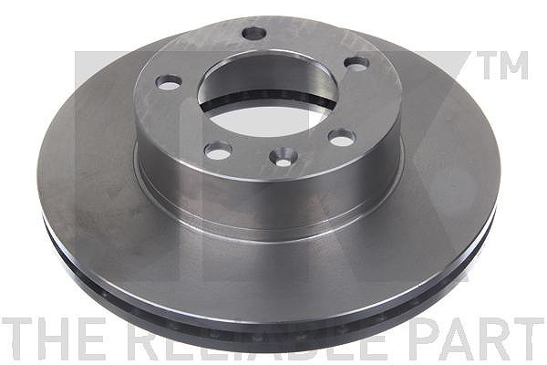 Nk 1x Bremsscheibe Vorderachse Belüftet [Hersteller-Nr. 203644] für Opel, Vauxhall, Renault, Nissan