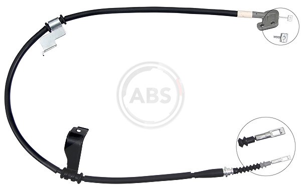 A.b.s. Seilzug, Feststellbremse [Hersteller-Nr. K15002] für Hyundai