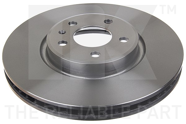 Nk 1x Bremsscheibe Vorderachse Belüftet [Hersteller-Nr. 2047153] für Audi