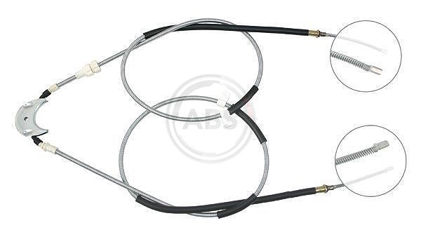 A.b.s. 1x Handbremsseil Hinterachse [Hersteller-Nr. K12065] für Ford