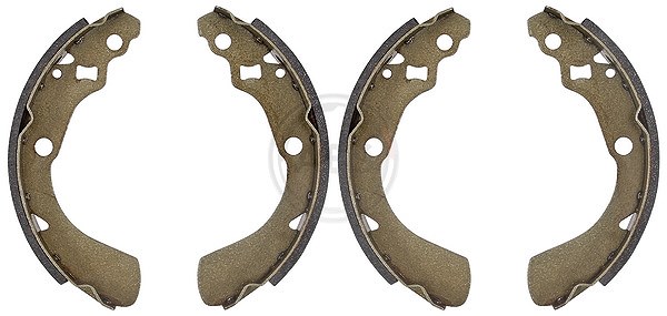 A.b.s. Bremsbackensatz [Hersteller-Nr. 9077] für Honda