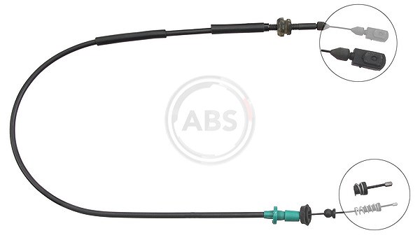 A.b.s. Gaszug [Hersteller-Nr. K37410] für Seat, VW