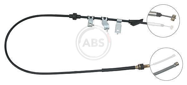 A.b.s. Seilzug, Feststellbremse [Hersteller-Nr. K12498] für Rover, Honda