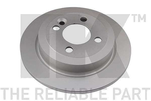 Nk 1x Bremsscheibe Hinterachse Voll [Hersteller-Nr. 314036] für Mini