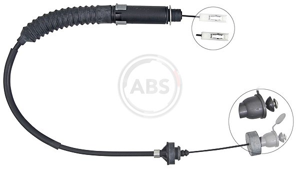 A.b.s. Seilzug, Kupplungsbetätigung [Hersteller-Nr. K26810] für Fiat, Peugeot, Citroën