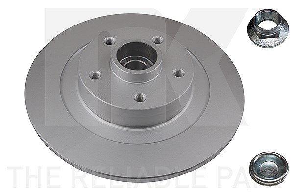 Nk 1x Bremsscheibe [Hersteller-Nr. 313972] für Renault