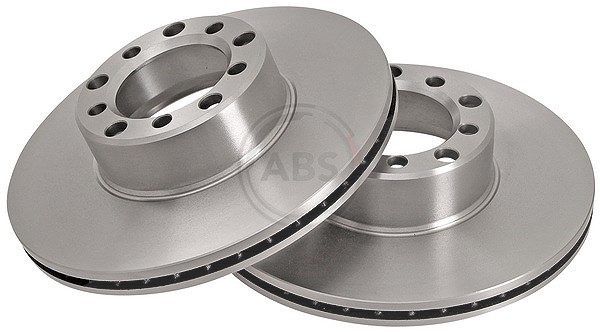 2 Bremsscheiben vorne belüftet Ø 278 mm 22 mm A.B.S. für u.a. MB S-KLASSE - Bild 4