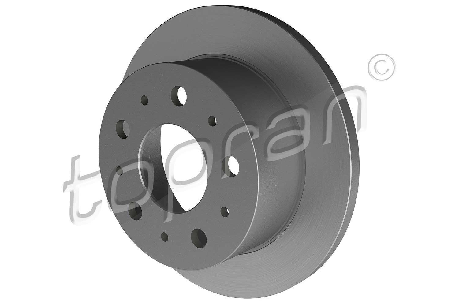 Topran 1x Bremsscheibe [Hersteller-Nr. 721184] für Citroën, Peugeot