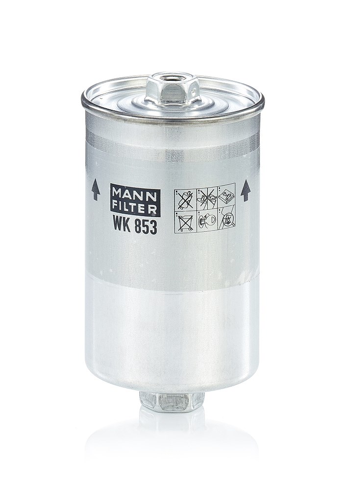 Mann-filter Kraftstofffilter [Hersteller-Nr. WK853] für Bentley, Peugeot, Lancia, Saab, VW, Rolls-royce, Ferrari, Audi, Volvo, Ford