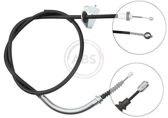 A.b.s. Handbremsseil Scheibenbremse Hinterachse [Hersteller-Nr. K16927] für Mini